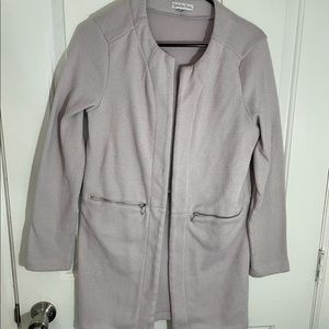 Light purple pocket jacket
